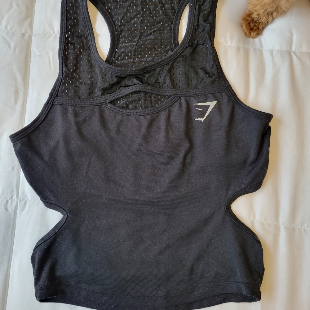 Gymshark x Nikki Blackketter mezzanine crop top